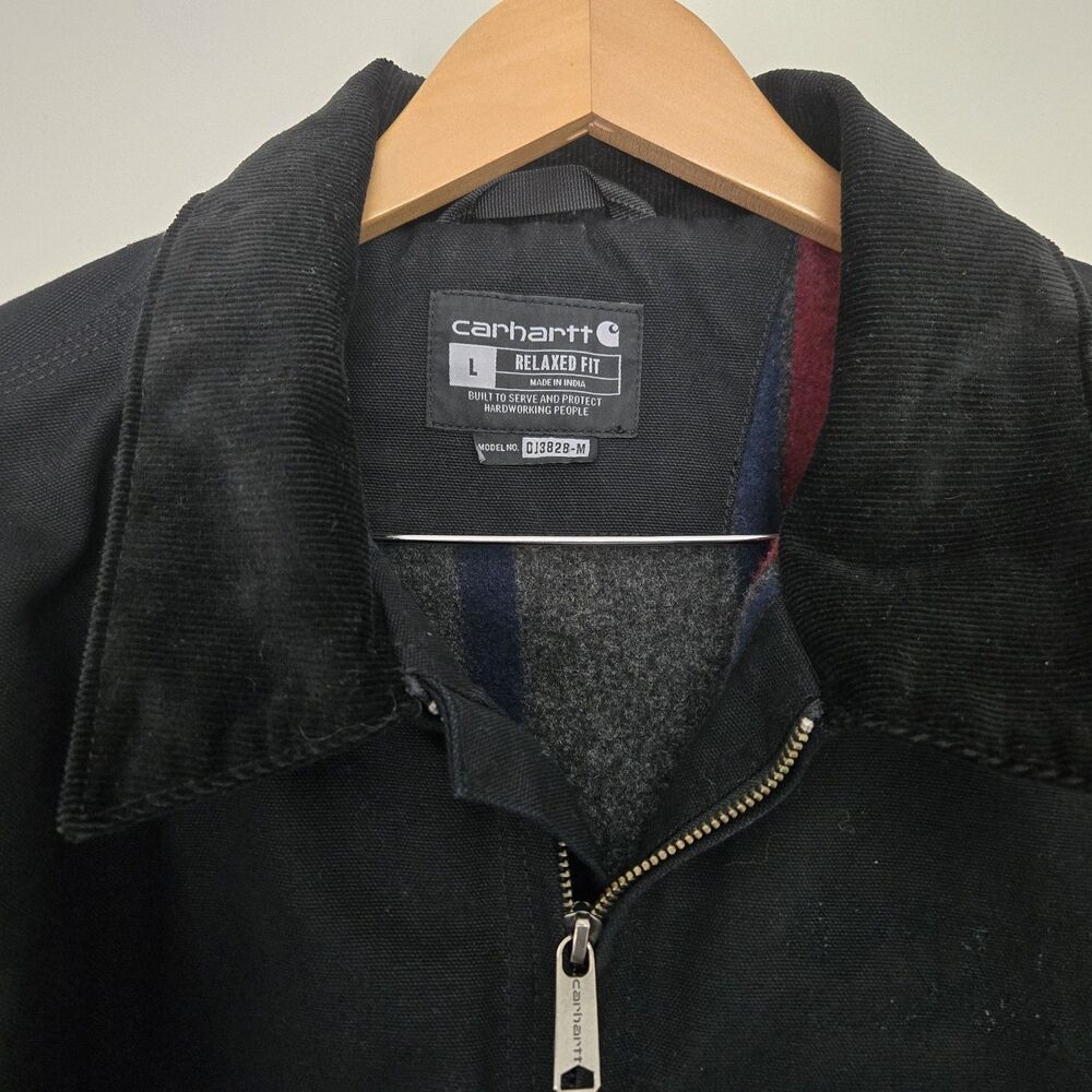 Carhartt Duck Detroit Relaxed Fit blanket Lined Jacket - Picture 2 of 16